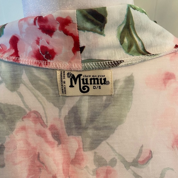 NWOT show me your mumu floral robe - Picture 6 of 6